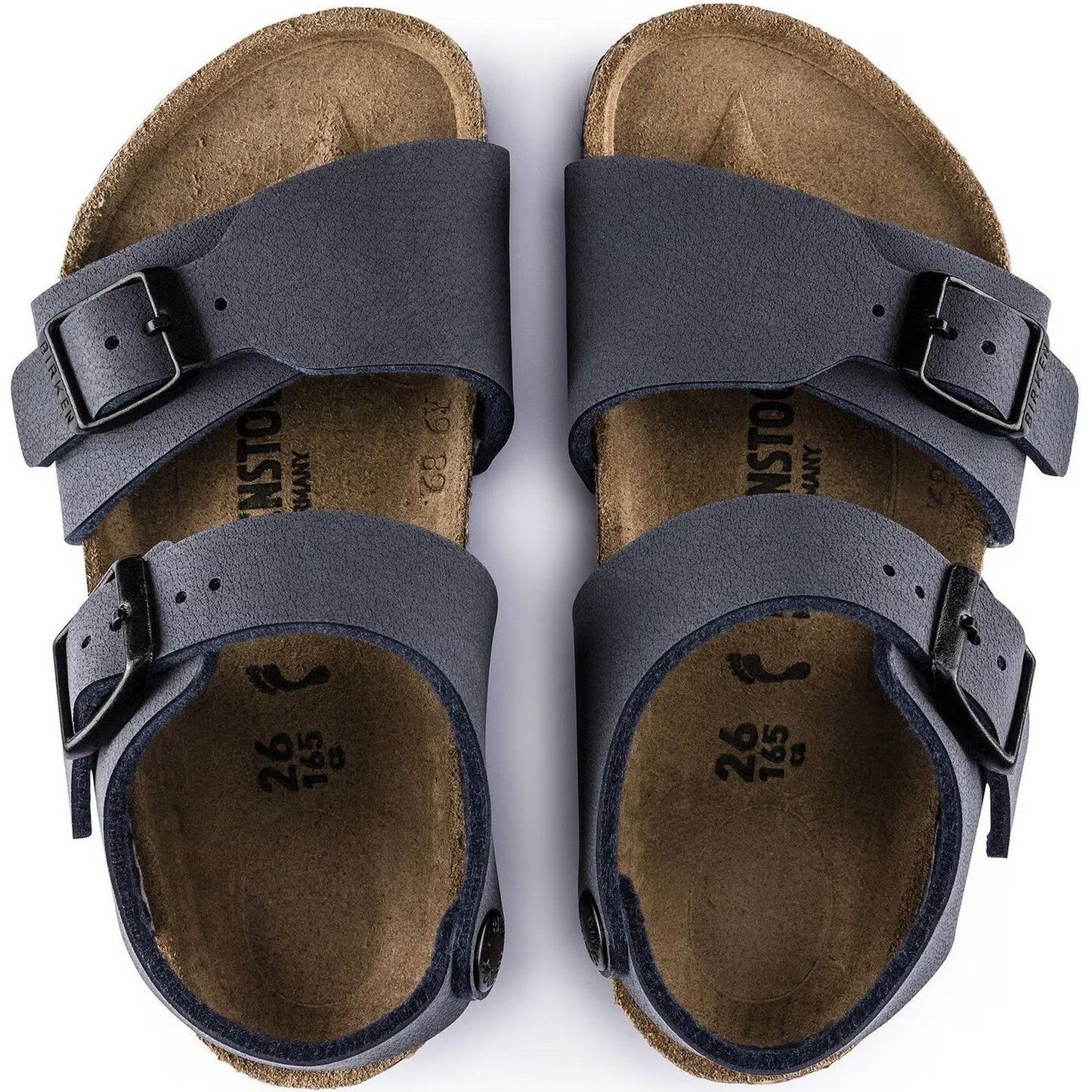 Sandali Bambini Unisex Birkenstock - New York Kids - Blu