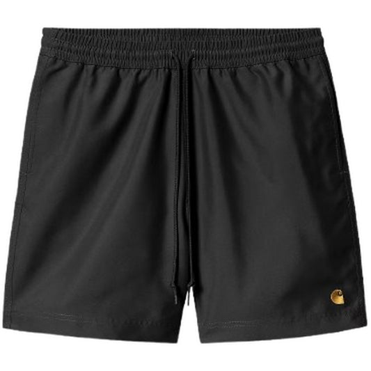 Carhartt Wip Unisex Shorts und Badehosen – Chase Badehose – Schwarz