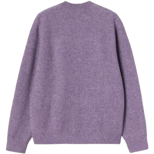 Męskie koszule z długim rękawem Carhartt Wip – Sweter Curtis – Fioletowy