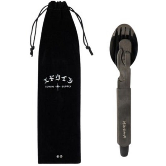 Sacs de pique-nique unisexe Edwin - Ensemble de pique-nique - Noir