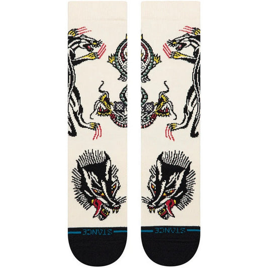 Calze Unisex Stance - Battle Crew - Bianco