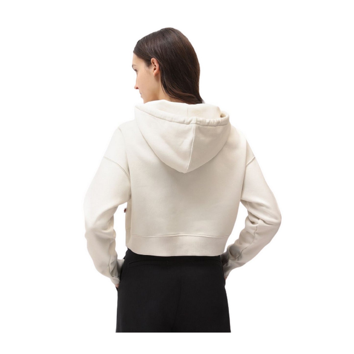 Dickies Damen Hoodies - Oakport Cropped Hoodie W - Creme