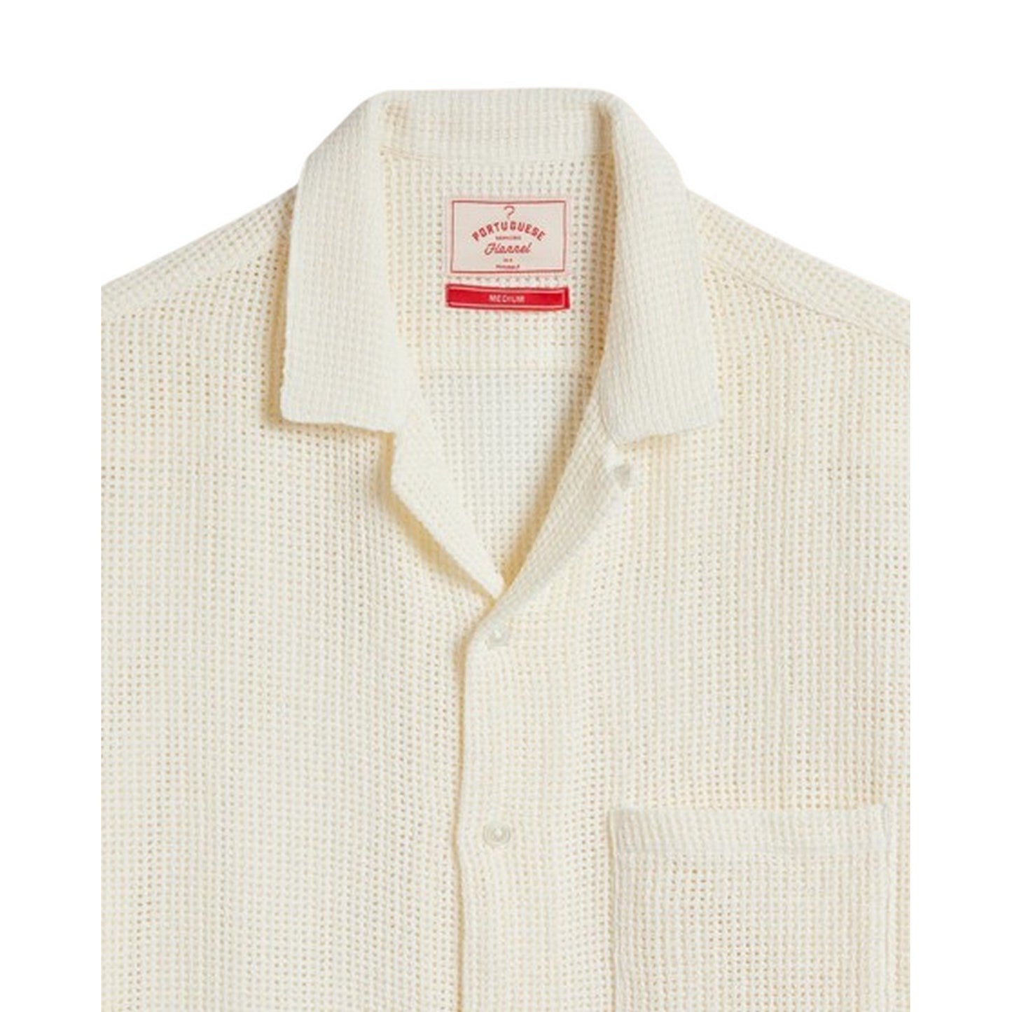Camicie casual Uomo Portuguese Flannel - Salva - Bianco