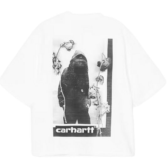 T-shirt Donna Carhartt Wip - W' S/S Archive Script T-Shirt - Bianco