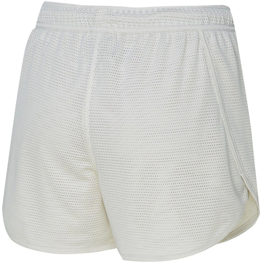Short New Balance pour femmes - Short en maille NB Athletics - Blanc