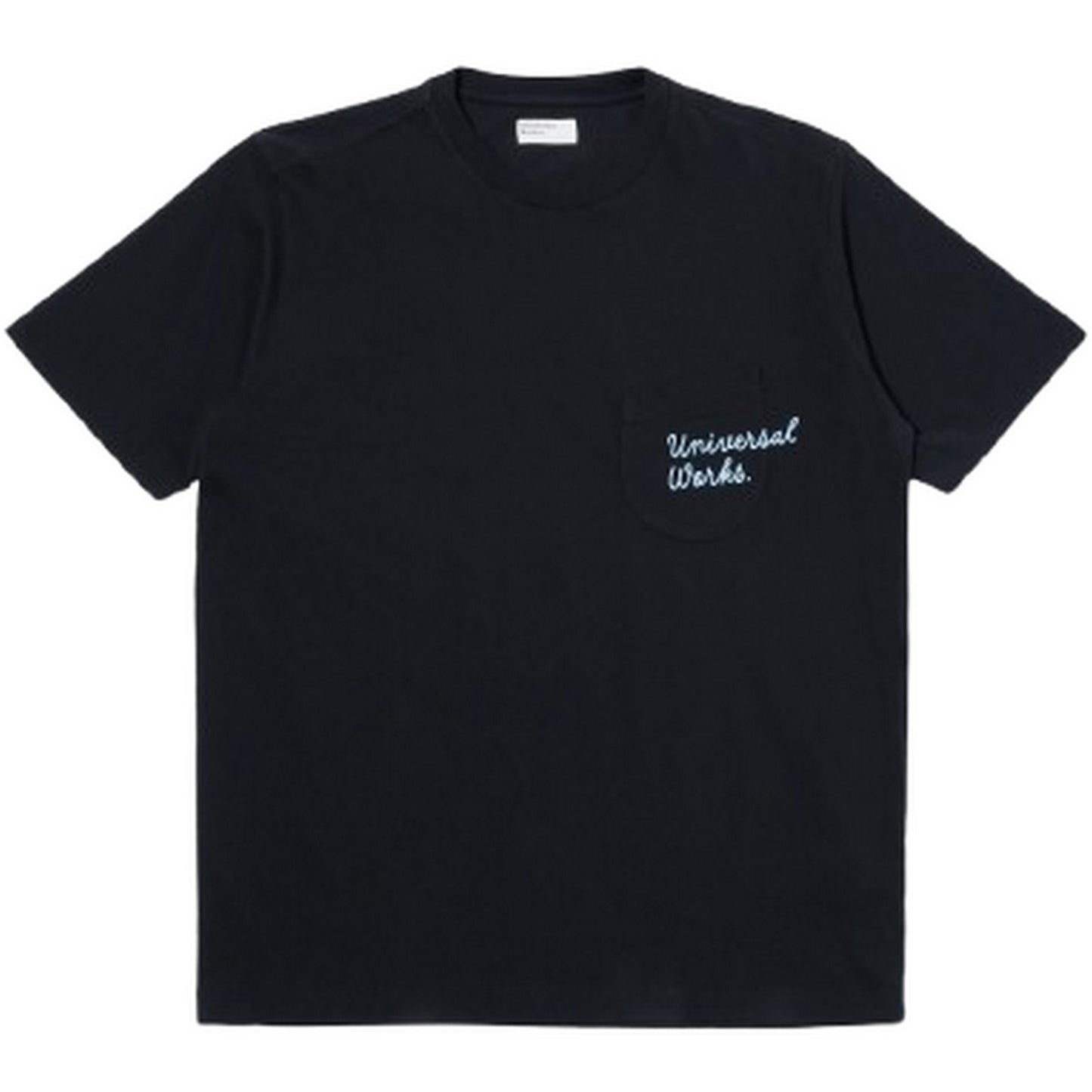 T-shirt Uomo Universal Works - Print Pocket Tee - Nero