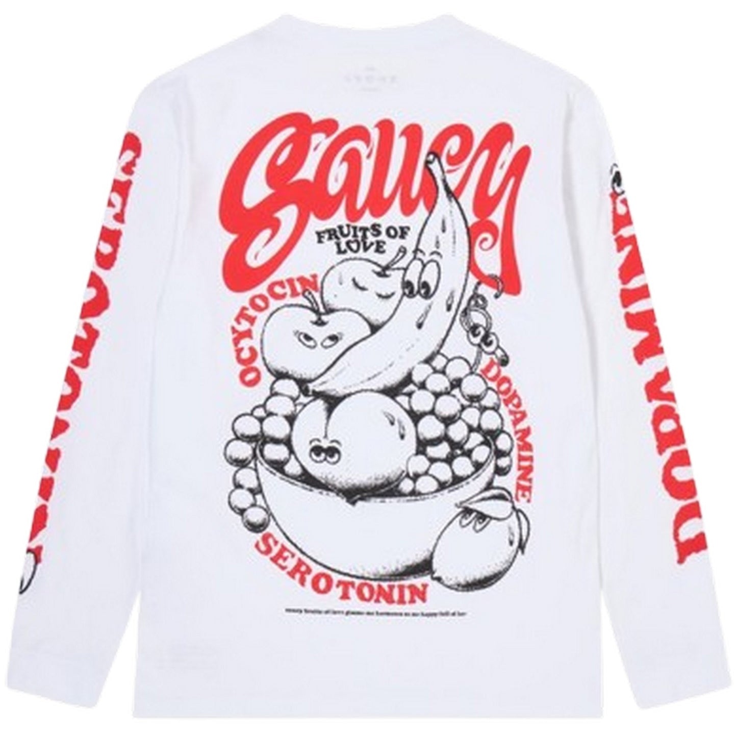 T-shirt męski Edwin - Fruits Of Love Ts Ls - Biały
