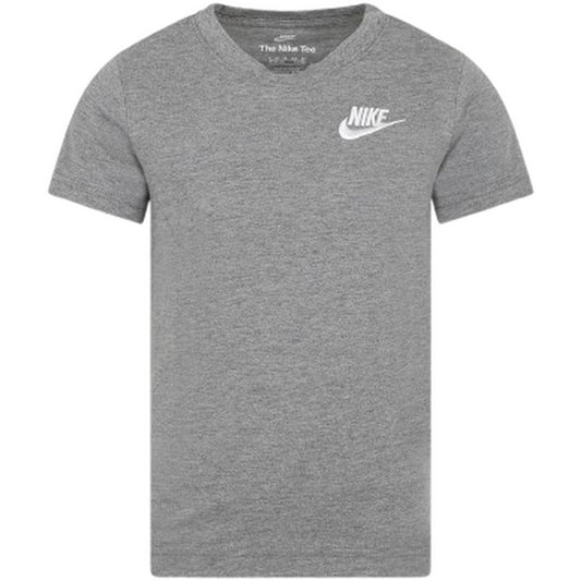 T-shirt Bambini Unisex Nike - Nsw Embroidery Futura Tee - Grigio