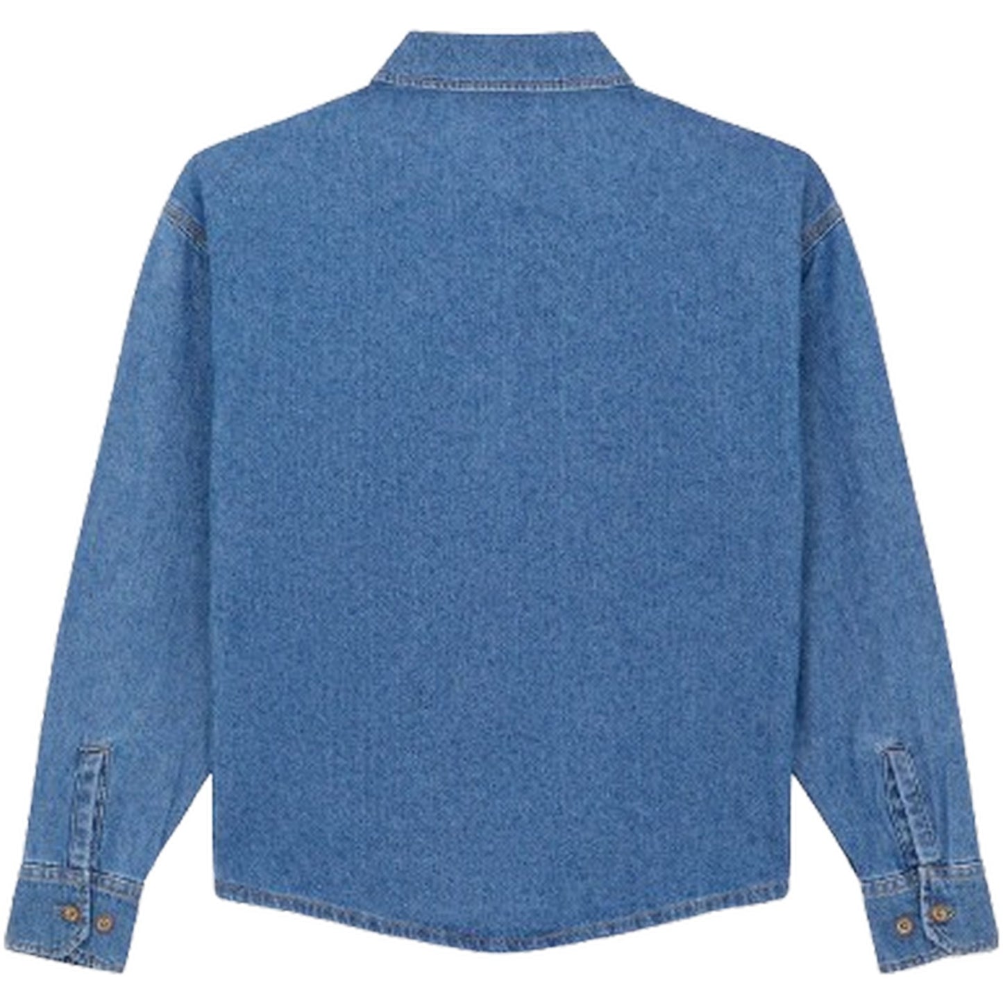Camicie Donna Dickies - Lightweight Denim Shirt Ls W - Blu