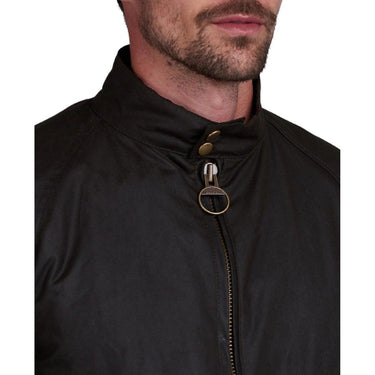 Kurtki męskie Barbour International – Merchant Wax – Zielony