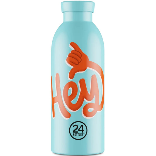 Thermos pour boissons unisexe 24 bouteilles - Clima Bottle 050 Hey! -Céleste