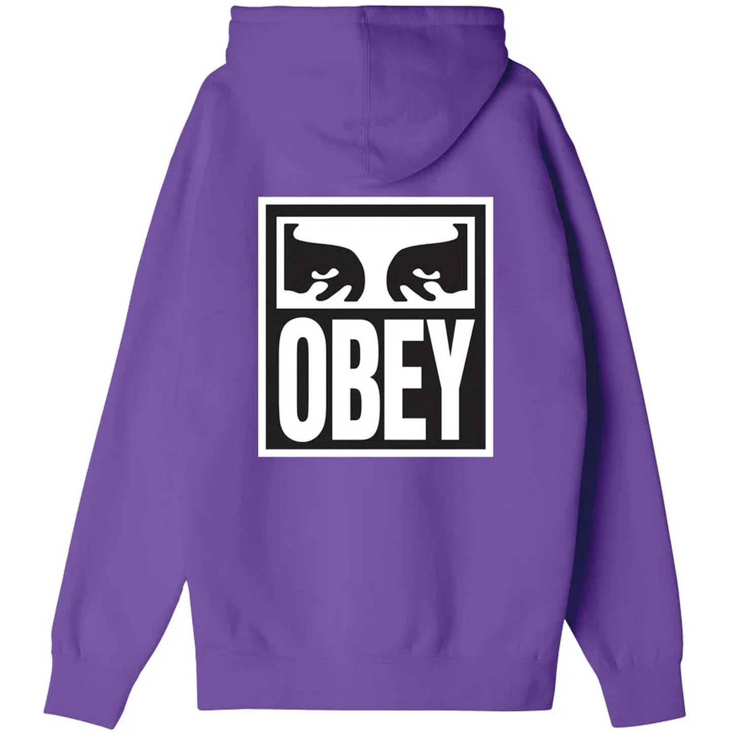 Felpe con cappuccio Uomo Obey - Obey Eyes Icon Hood Premium Fleece - Viola
