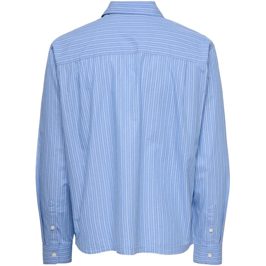Camicie casual Uomo Only & Sons - Onsopaline Relax Ls Shirt Frml - Celeste
