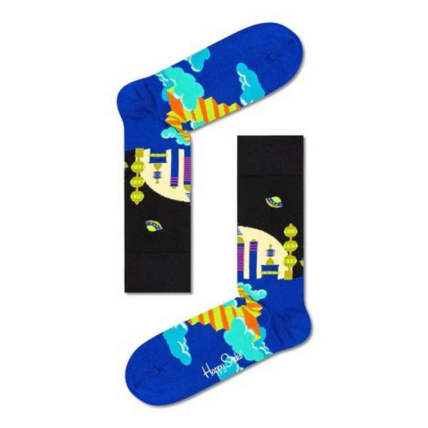Chaussettes unisexes Happy Socks - City X Sock - Multicolore