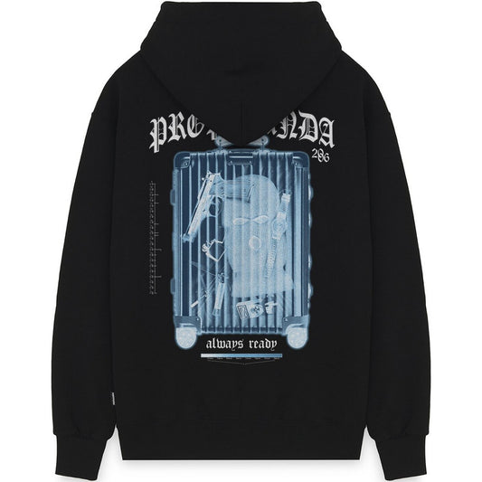 Felpe con cappuccio Uomo Propaganda - Hoodie Xray - Nero