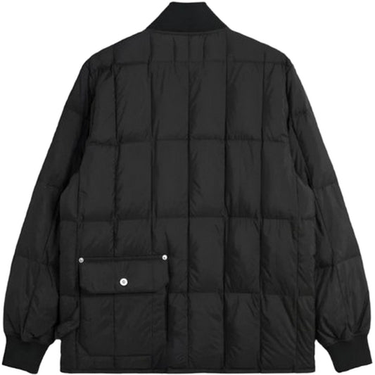 Taion Unisex Down Jackets - Work W-Zip Lib Down Jacket - Black