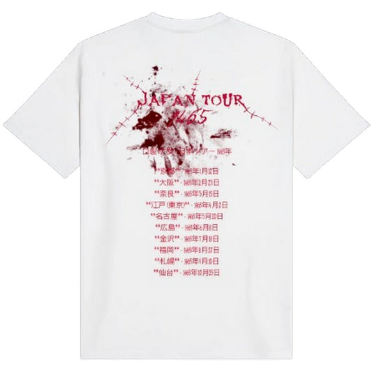 T-shirt Uomo Dolly Noire - Kuchisake-Onna Japan Tour Tee - Bianco
