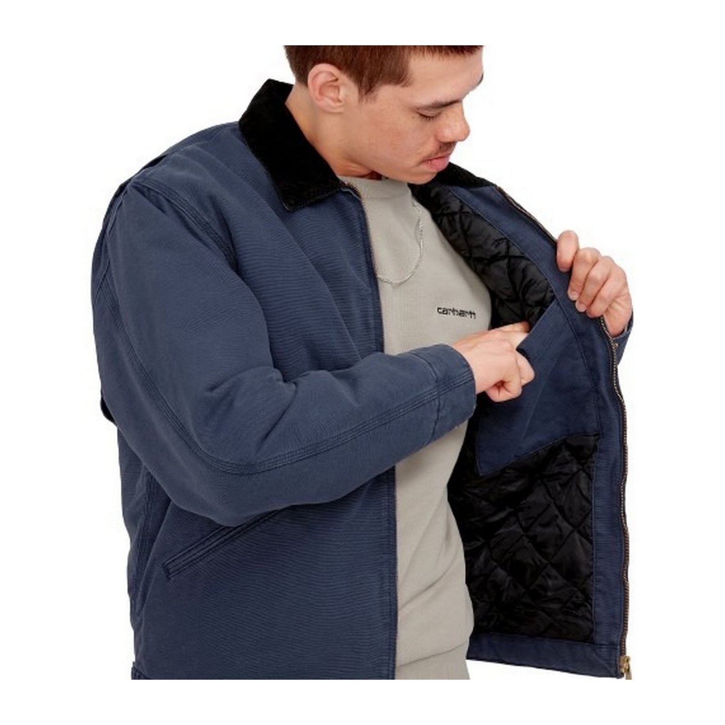 Giacche Uomo Carhartt Wip - Og Detroit Jacket - Blu