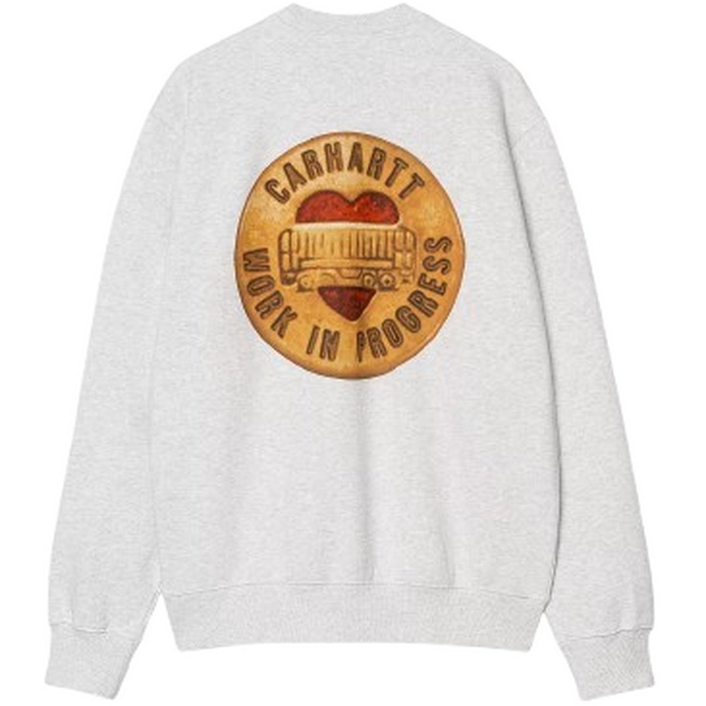 Carhartt Wip Men's Long Sleeve Shirts - Button Sweat - Grey