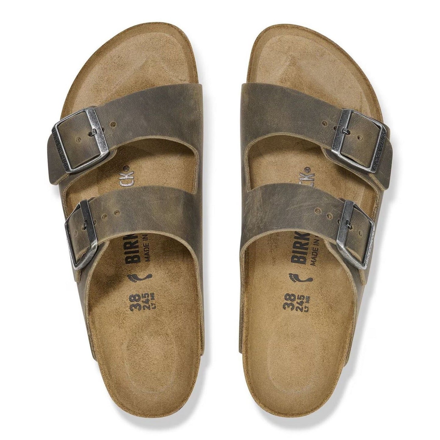 Birkenstock Unisex Sandalen - Arizona - Grün