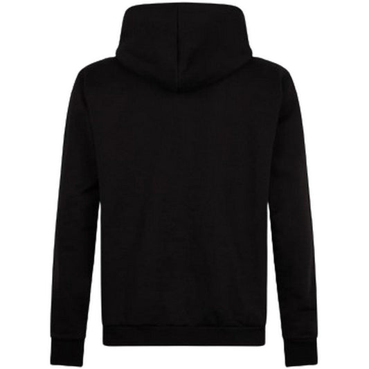 Phobia Men's Hoodies - Black Hoodie With Gray Embroidery Lightning - Black