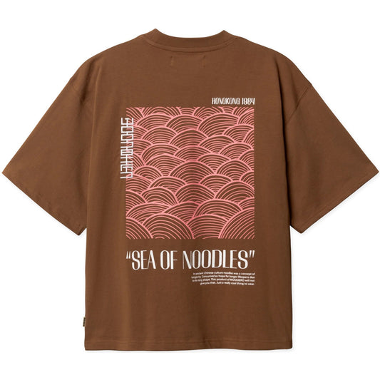 T-shirt Uomo Woodbird - Wbbalo Sea Tee - Marrone
