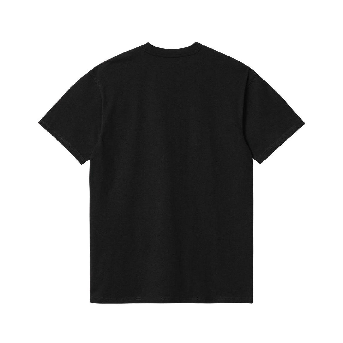 T-shirt Uomo Carhartt Wip - S/S American Script - Nero