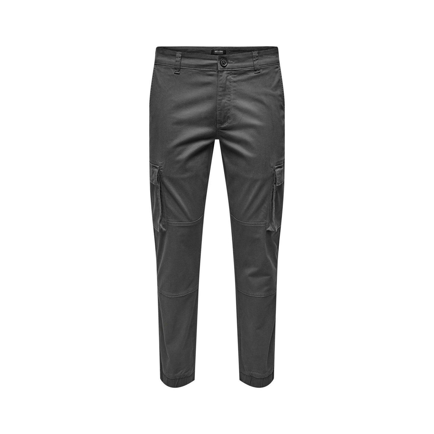 Pantaloni Uomo Only & Sons - Onscam Stage Cargo Cuff Pg 6687 - Grigio