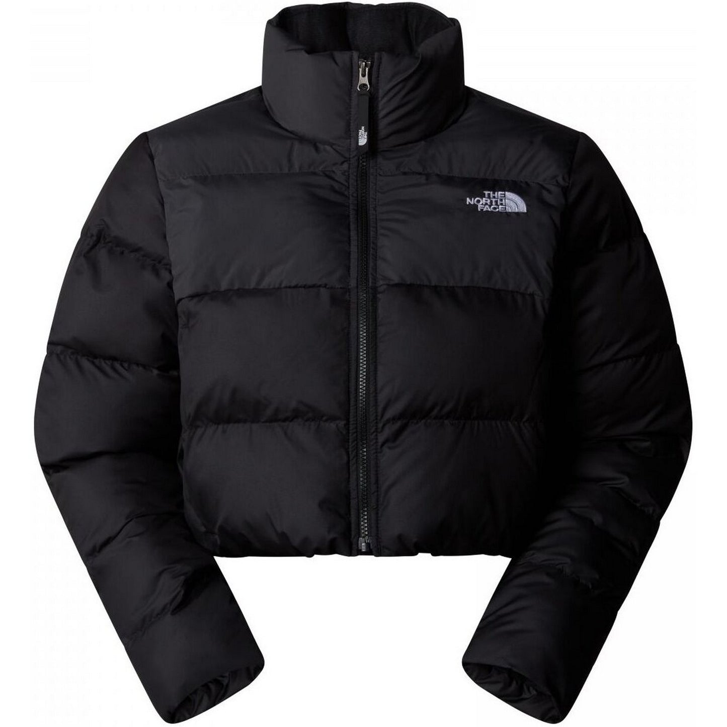 The North Face Damen-Daunenjacken – W Cropped Saikuru – Schwarz