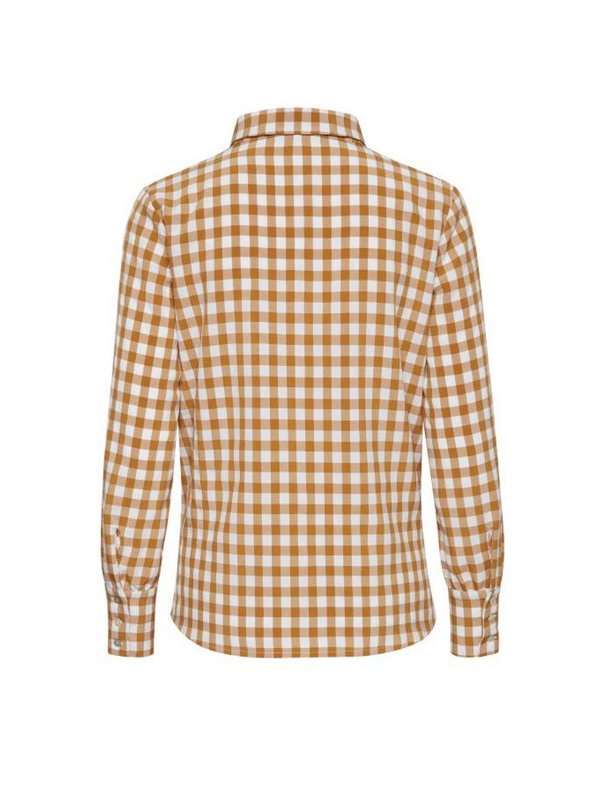 Camicie Donna Ichi - Ihelizabella Sh - Marrone