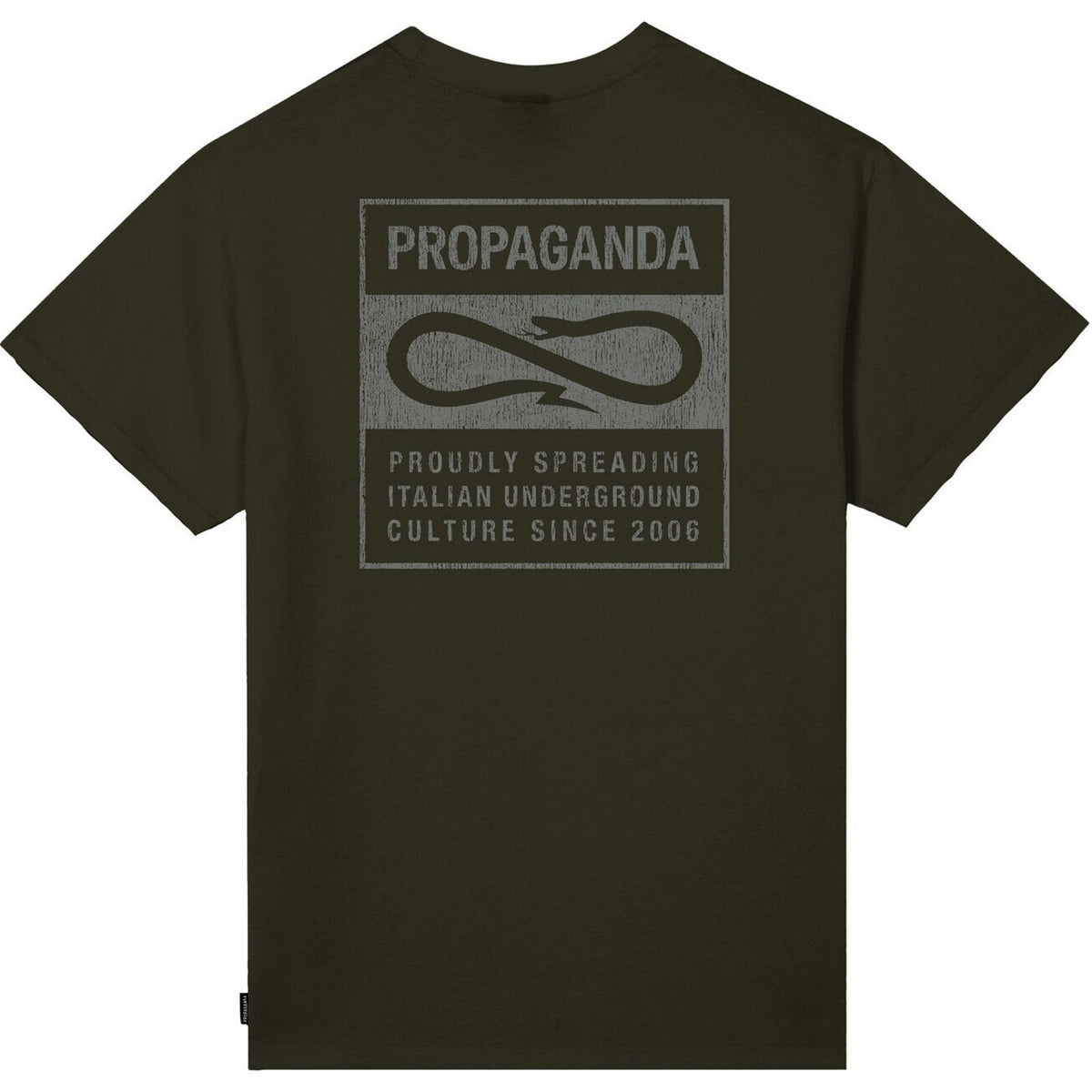 T-shirt Uomo Propaganda - T-Shirt M/M Label Og - Verde