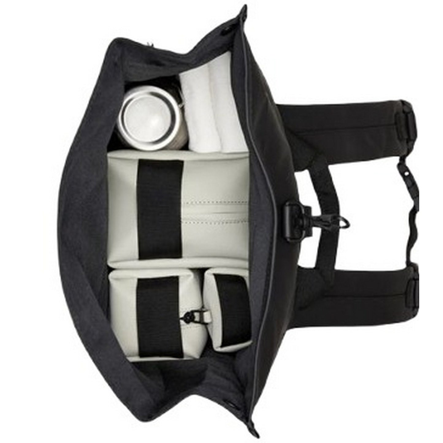 Zaini Casual Unisex Rains - Rolltop Rucksack W3 - Nero