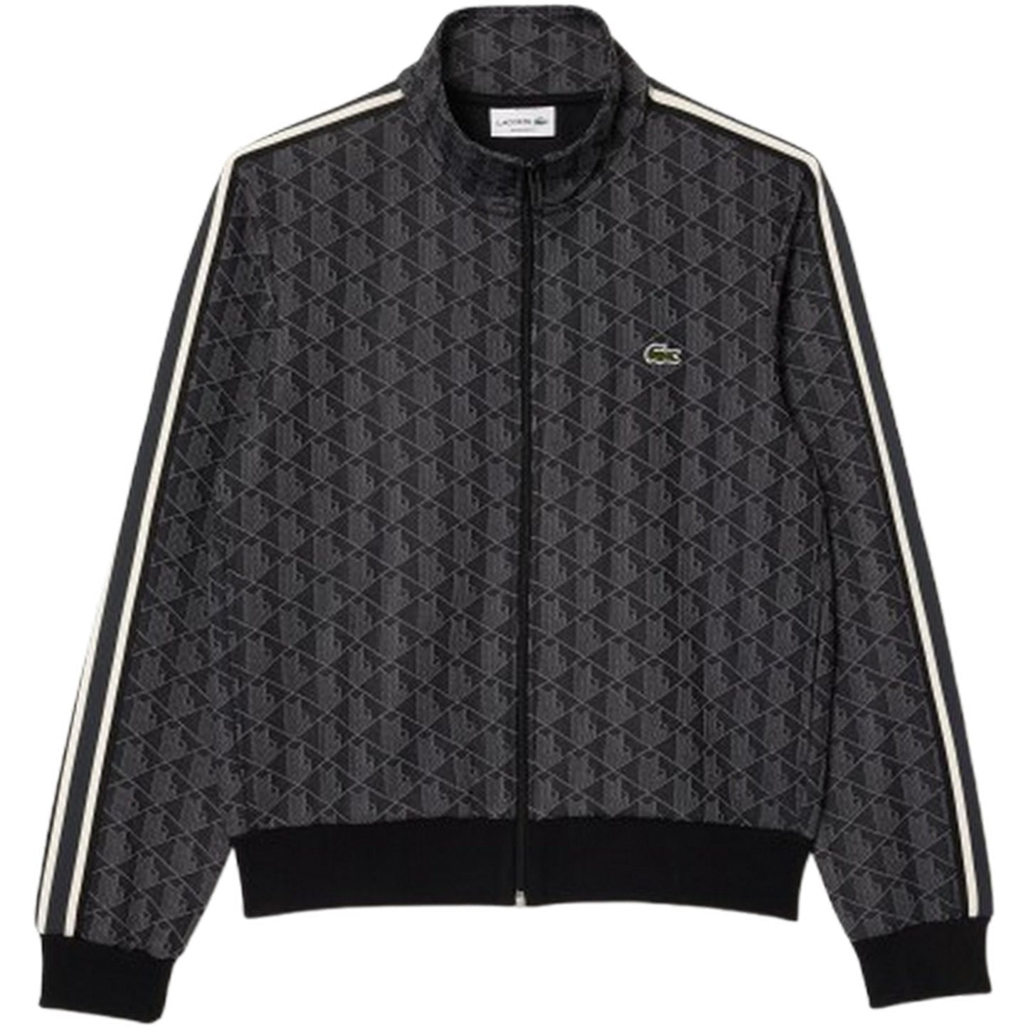 Męskie bluzy z kapturem Lacoste – Bluza – Czarna