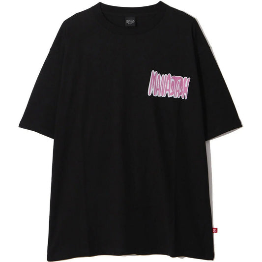 T-shirt Uomo Manastash - Re:ctn Tee Dt Seattle - Nero