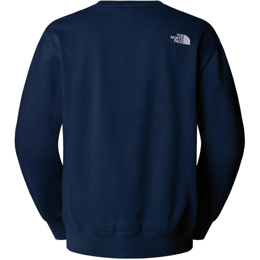 The North Face Sweats à capuche pour hommes - M Essential Relaxed Crew - Bleu