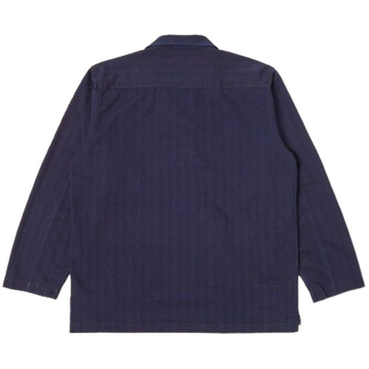 Camisas informales para hombre Universal Works - Sobrecamisa tipo bata - Azul