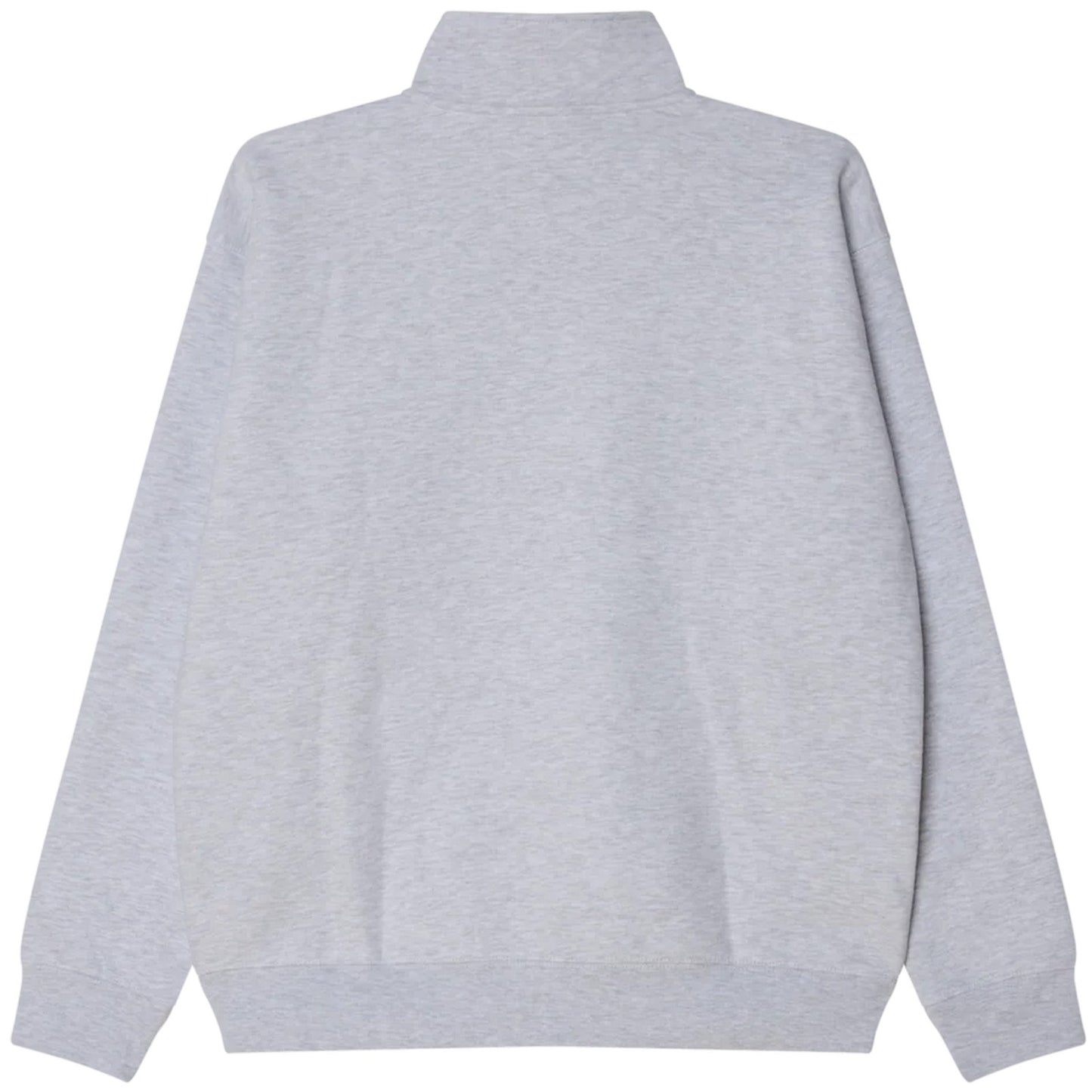 Felpe con cappuccio Uomo Obey - Established Works Bold Mockneck Fleece - Grigio