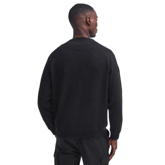 Felpe senza cappuccio Uomo Barbour International - Essential Crew Neck Sweater - Nero