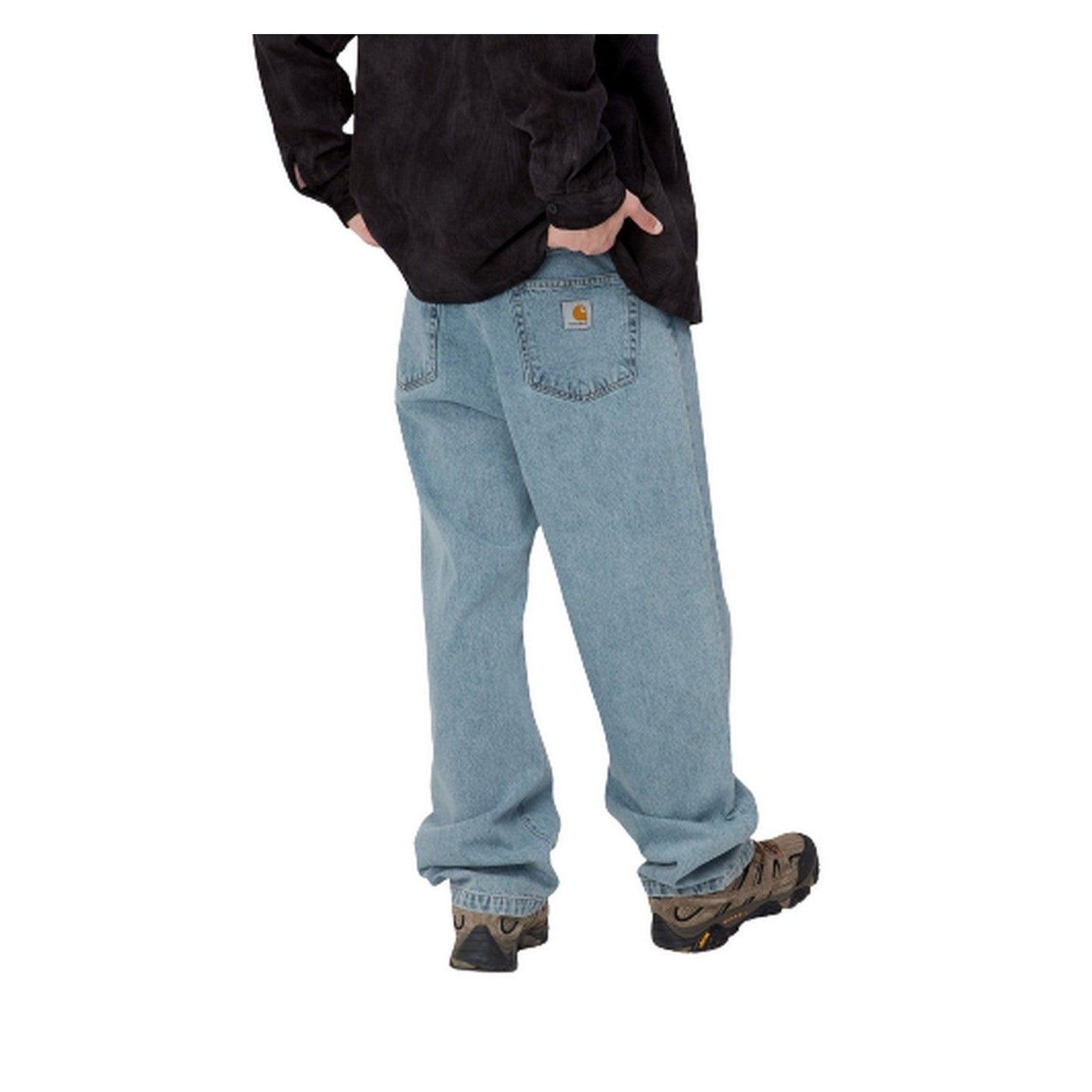 Pantaloni Uomo Carhartt Wip - Landon Pant - Blu