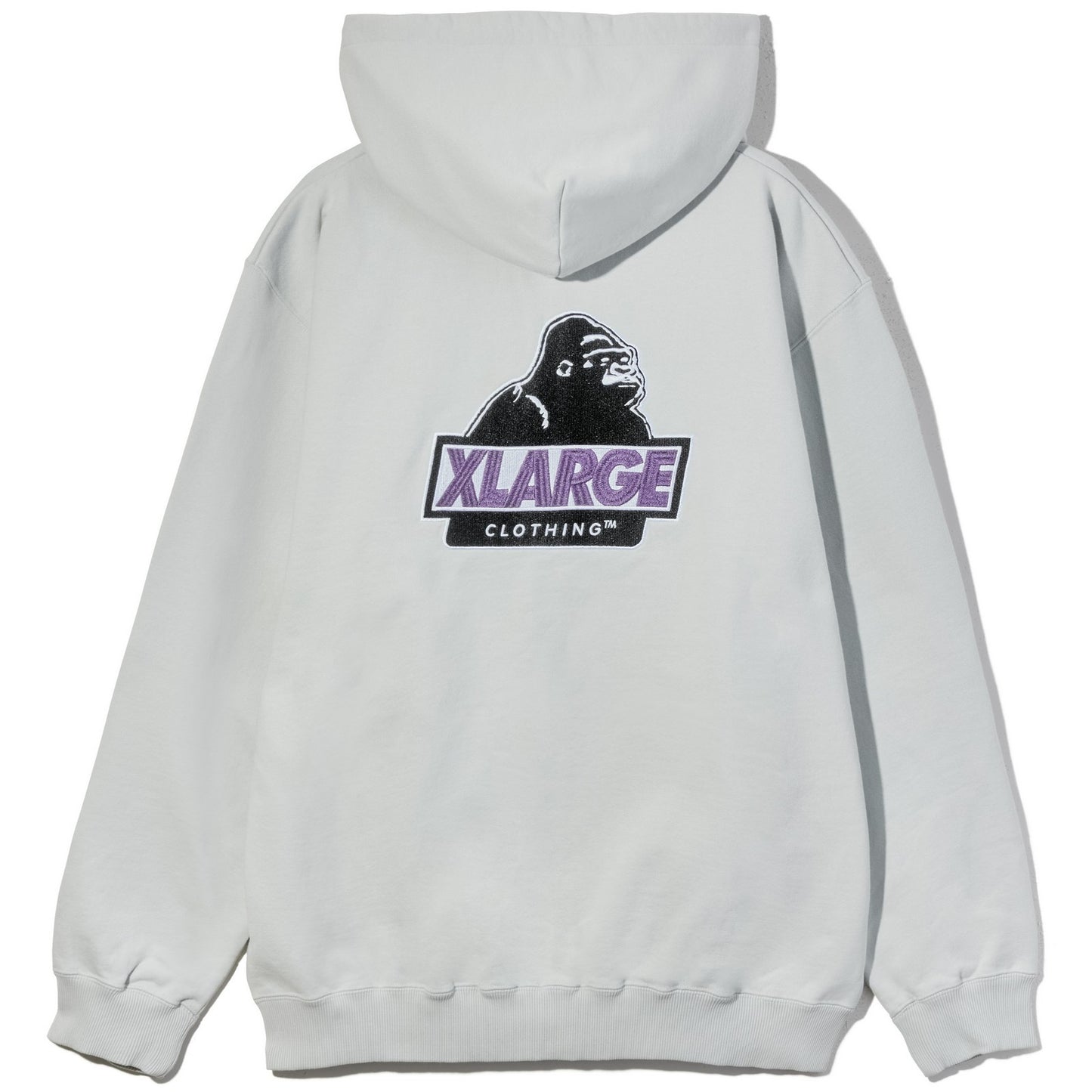 Felpe con cappuccio Unisex XLarge - Slanted Og Zip Hooded Sweatshirt - Grigio