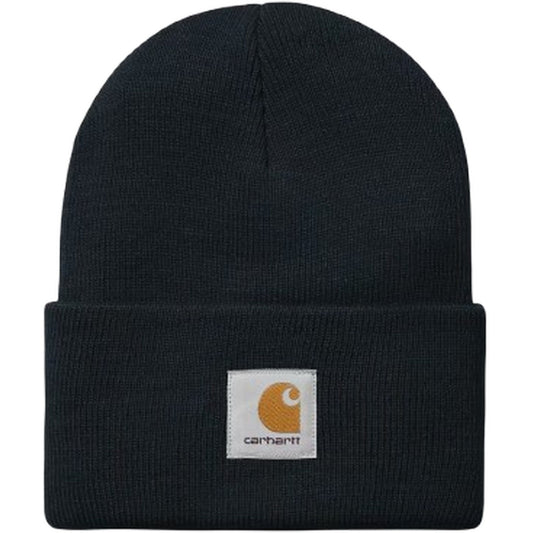 Carhartt Wip Bonnets tricotés unisexes - Chapeau de montre en acrylique - Bleu