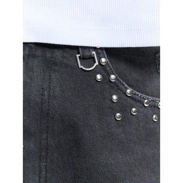 Pantaloncini Unisex Reternity - Studded Jorts - Nero