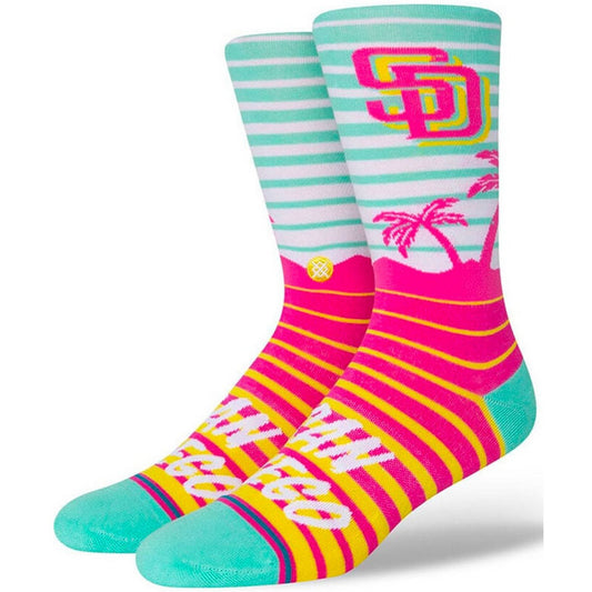 Calcetines Stance unisex - Padres Cc Crew - Verde