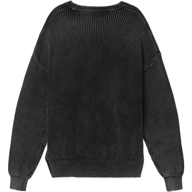 Felpe senza cappuccio Uomo Woodbird - WBSake Washed Crew - Nero