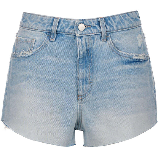 Damskie spodenki jeansowe Icon - Sam Eco - Jasnoniebieski