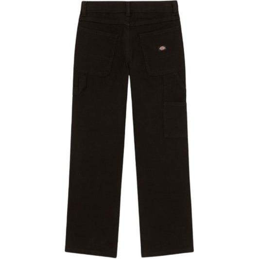 Dickies Unisex Boys Pants - Kids Carpenter Pant - Black