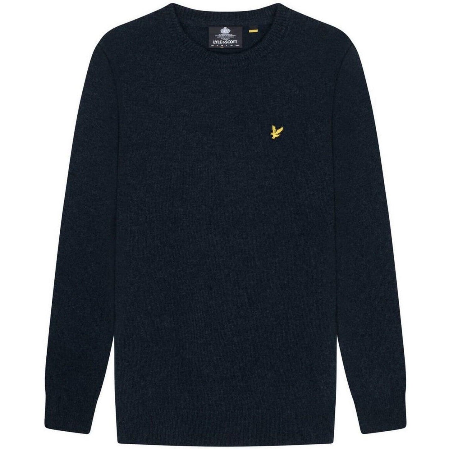 Maglioni Uomo Lyle & Scott - Crew Neck Lambswool Blend Jump - Blu