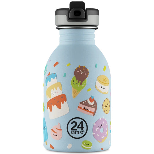 Thermoskanne für Getränke für Kinder, Unisex, 24 Flaschen – Urban Bottle 250 Sweet Friends – Mehrfarbig