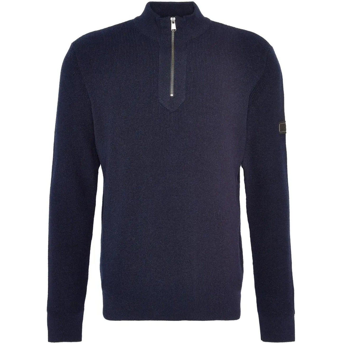Maglioni Uomo Barbour International - Crawley Funnel Neck Jumper - Blu
