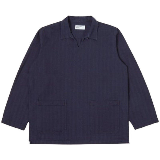 Camisas informales para hombre Universal Works - Sobrecamisa tipo bata - Azul